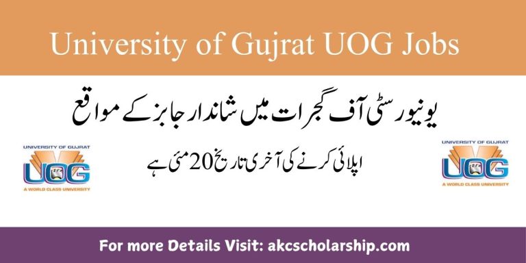 University of Gujrat UOG Jobs 2025