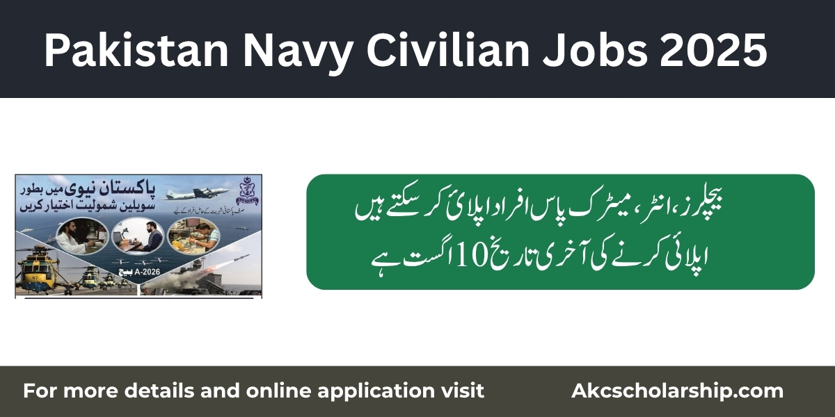 Pak Navy Civilian Jobs 2025